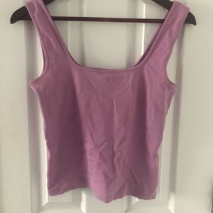 Hollister square neck top S